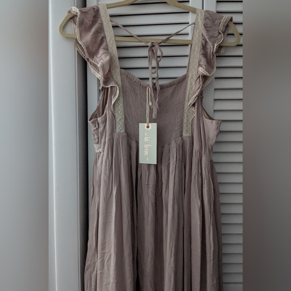 Boutique Dress Midi Edwardian - Picture 4 of 4